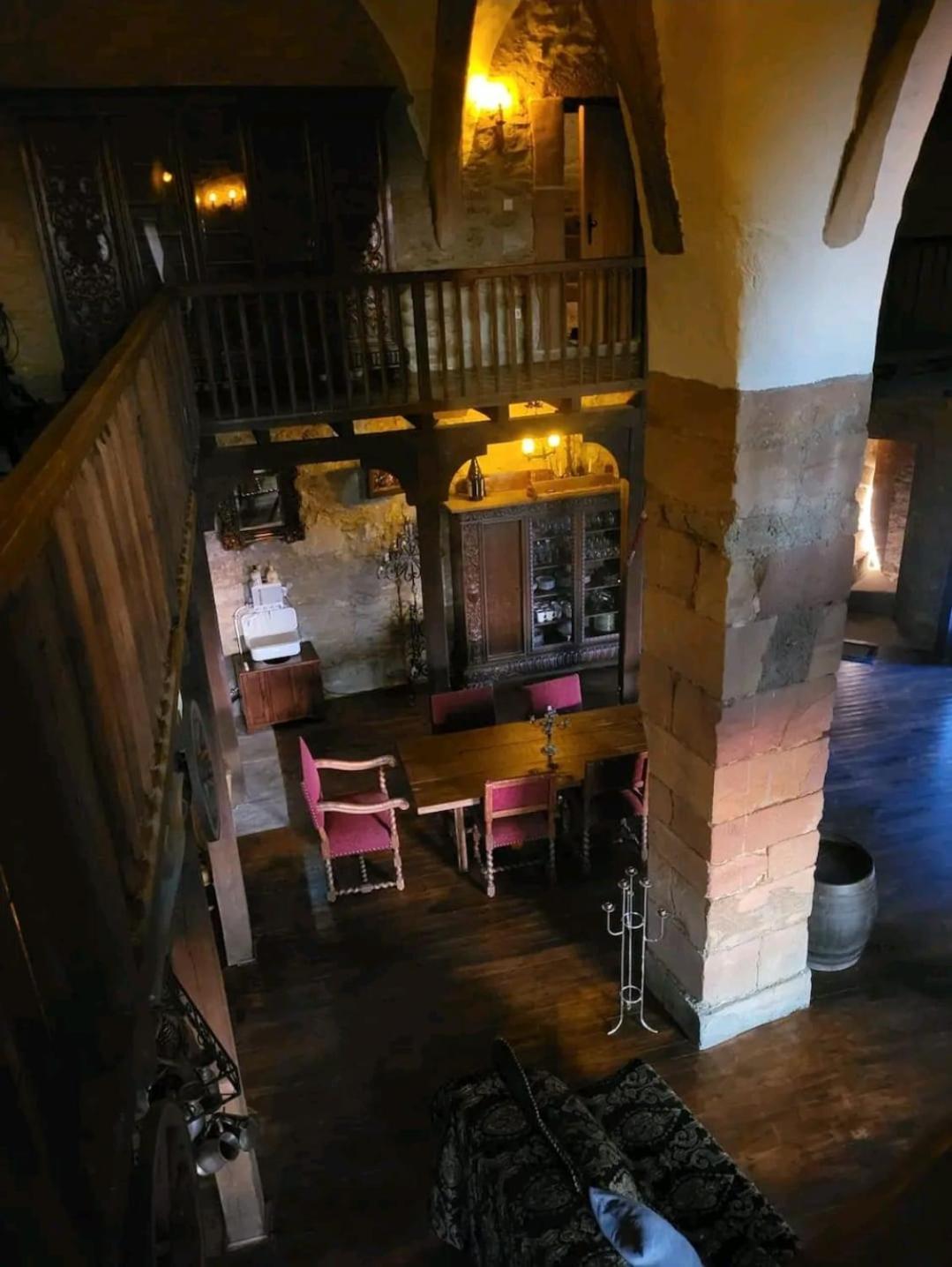 Burg Hermannstein - Rittersaal Wetzlar Kültér fotó