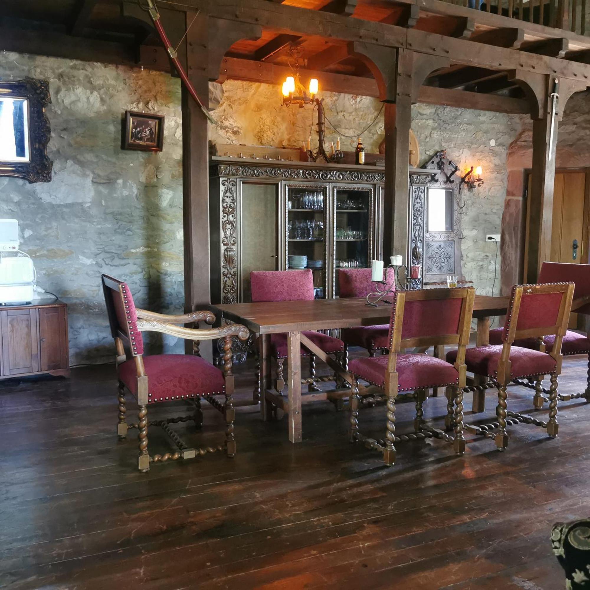 Burg Hermannstein - Rittersaal Wetzlar Kültér fotó